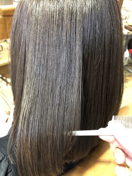 クオーレ(CUORE) 髪質改善ストレート+カラー+カット