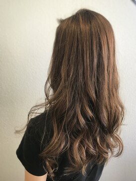 ヘア カンパニー トワ 千葉店(TOWA) 大人かわいいロングフリンジウェーブ