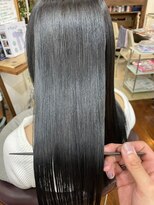 美容室 メザミー MESAMIES 20代30代40代髪質改善でキレイめストレート