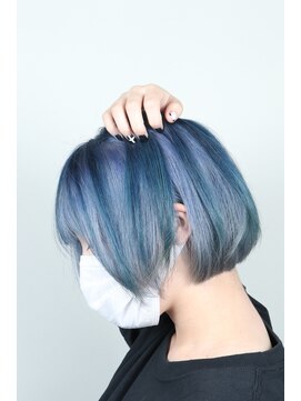 クリップ ジョイント ゴッド(CLIP JOINT GOD) ネイビーinスカイブルー