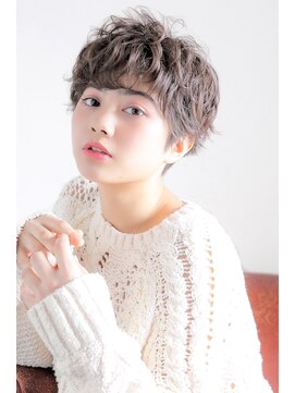 ロンド エスポワール 錦糸町(Lond espoir) 【武井俊樹】ボブウルフ　グレージュカラー　ココアベージュ