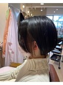 20代30代40代大人かわいい小顔耳かけショートボブ☆