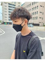 オーガニック アトリエ 大宮(organic+atelier) 20代30代メンズ人気♪波巻きスパイラルパーマ暗髪Vマッシュ