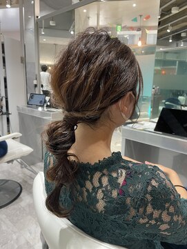 リガナッツ 池袋店(Riganuts) 編みおろしアレンジ3