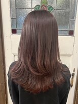 クラク 笹塚店(KURAKU) 艶感たっぷりカラー/暖色系カラー/レイヤー/20代/30代