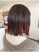ハイライト×ピンクカラー