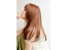 【髪質改善】髪質改善カラー+髪質改善トリートメント　¥11980→¥9980