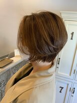 アムネシア たまプラーザ(AMNESIA)&nbsp;ユニセックス/マニッシュショート/ダークグレージュ