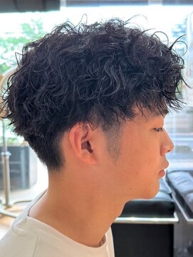 リシェール 北越谷店(RICHAIR) ハイライト/マッシュパーマ/ウルフ/波巻き/メンズカット/北越谷