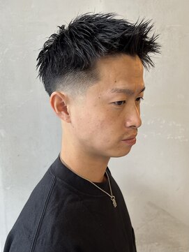 フランクスバーバーリザーブ 人形町店(FRANK’S BARBER RESERVE) テーパーフェード　ｙ