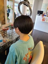 榮(Salon de 榮) マッシュショートボブ