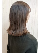 ビューティライブラリヘアラボサロン(BEAUTY LIBRARY Hair Lab Salon) ナチュラルヌード髪質改善イルミナカラー