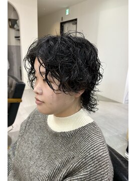 ルーラリーヘアーキタキュウシュウ(Luraliy hair kitakyushu) luraliyルーラリー北九州小倉スパイラルパーマショートウルフ