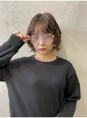 くびれショートボブウルフパーマ