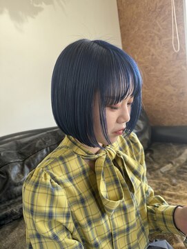 ヘアアンドライフスタイル ソーホー(hair and lifestyle SOHO) ブルーボブ