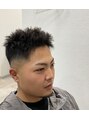 グランヘアートーキョー(Gran Hair TOKYO) ショートアフロ風ツイストパーマ