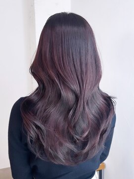 アルバム 新宿(ALBUM SHINJUKU) レイヤーカットレイヤーロングニュアンスカラー_ba488383