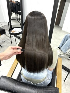 ダーツ(darts) "dartsマツダレン"秋色オリーブカラー【髪質改善フルコース】