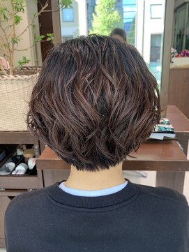 ヘアーリゾートエヌスタイル Hair Resort n-style ショートパーマ