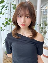 レイリー 原宿 表参道(Rayreee)&nbsp;韓国くびれヘア　韓国レイヤーカット/似合わせ/顔周りレイヤー