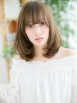 プリモア サロン ハナレ 綾瀬(primoA salon HANARE) 綾瀬/髪質改善/カーキベージュ×可憐ふんわりカール♪j