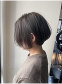 グラボブ/アッシュ/ショートボブ/40代髪型/薬院