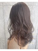 20代30代40代グレージュカラーイルミナカラー透明感ナチュラル