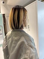 ナンバー ジェミカ 札幌(N° jemica)&nbsp;アンブレラカラー抜きっぱなし