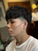 エルエー バーバーショップ 草津店(L.A BARBERSHOP)&nbsp;店長【橋本】テーパーフェード　ダウンバング
