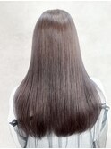 アプリコットオレンジくびれヘアハイライトカラー熊本