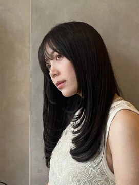 オムニス 表参道(Omnis) 美髪レイヤーカット/顔まわりレイヤー/くびれミディアムレイヤー