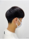 韓国マッシュ/メンズカット/刈り上げマッシュ/19時以降/黒髪