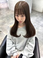 ペレ アネックス 大阪梅田茶屋町店(PELE ANNEX)&nbsp;ミディアムヘア/デザインカラー/フェイスフレーミング/梅田