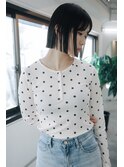 スーパーバッサリストレートパーマ切りっぱなしボブ