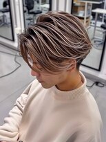 ディモアンド 表参道(Dimo&)&nbsp;xハイライト/ブルーブラック/スペインカール/スパイキーショート