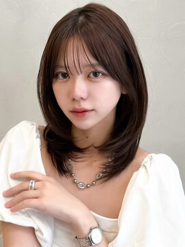 アグノス 青山(Agnos) レイヤーカット20代30代40代◎愛され似合わせカットうるツヤ