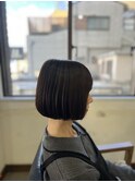 骨格補正で整う大人ショートボブ