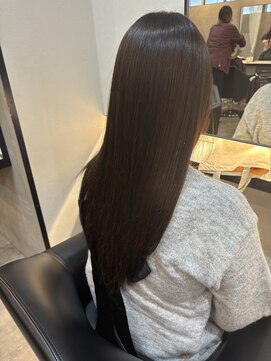 ユニコ(unico) 髪質改善ケラチントリートメント/透明感カラー