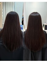 シンシア 銀座(sinsia)&nbsp;40代　広がる髪にこそ酸性ストレートがおすすめ