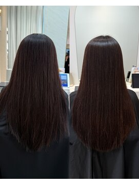 シンシア 銀座(sinsia) 40代　広がる髪にこそ酸性ストレートがおすすめ