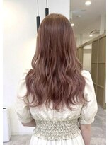 ゲストヘアー(GUEST hair)&nbsp;ピンクベージュ×ハイライト