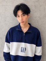 ヘアーアトリエ ラフェル(hair atelier Rafel)&nbsp;レイヤーマッシュ　アップバング　メンズカット
