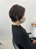 ゴートゥデイ 札幌Nix店(GO TODAY)&nbsp;ショートスタイル + アッシュブラウン