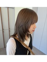 ローレン(LOREN) ミディアムヘア/デザインカラー/フェイスフレーミング/栄/久屋