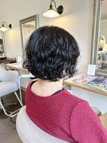 ユウヘアー 尾張旭店(U Hair) くせ毛を活かしたショートボブスタイル