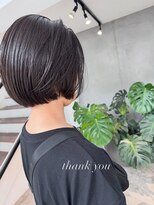 エムドットヘアーサロン(M. hair salon)&nbsp;【栗本浩司】ロンドボブ