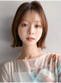 くびれヘアモテ髪美髪うるツヤ前髪エアリーカール小顔カット