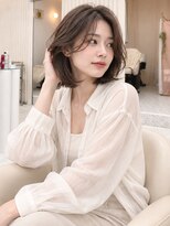 ユイマァル 岡山(YUIMARL)&nbsp;レイヤーボブ★20代30代40代岡山★韓国パーマ★顔周りレイヤー★