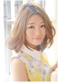 こなれ感プラスのほつれワンカール