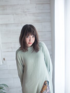 ラシエル 両国店(Laciel) 大人可愛いボリュームセミディ♪